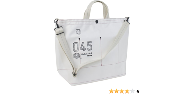 Amazon 横浜帆布 森野帆布 M13a3 Musette Grande Tote Bag トートバッグ 2way ホワイト 横濱帆布鞄 森野帆布 よこはまはんぷかばん もりのはんぷ トートバッグ