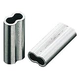 フジワラ ステンレスクランプカン 薄型エイト管 2.5×12L(50個入） UCL-2.5