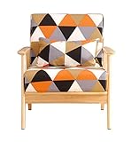 大川家具 GART ソファ 1人掛け DANA (ダナ) オレンジ