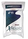 Work Tools International 74011 4-Inch Whizz Xtra Sorb Jumbo Mini Paint Roller Cover Refill, 2-Pack [