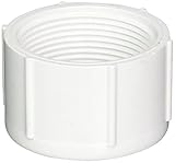Genova 30161 Cap Threaded, 1-1/2, White by Genova