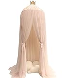 RAINLAX 蚊帳 吊り下げタイプ 虫除けに 子供用天蓋蚊帳 持ち運べる 高さ250cm 収納便利 折り畳み30*30*7cm可愛い オシャレ モスキートネット　 (カーキ)