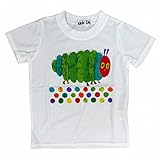 半袖Tシャツ はらぺこあおむし カットソー 太っちょ Tシャツ ホワイト 90