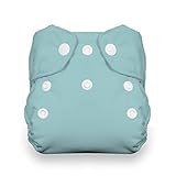 Thirsties Snap All in One Diaper, Aqua, Newborn by Thirsties [並行輸入品]