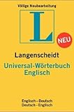 Englisch. Universal- Woerterbuch. Langenscheidt...