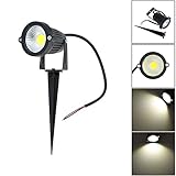 6W 12V AC DC IP65 アルミ LED芝スポットライトランプ ハイパワー RGB ウォーム/自然ホワイト 屋外 池 ガーデン パス用 CE RoHs