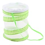 P Prettyia 昆虫ケージ　全３色多サイズ　折りたたみ　交換性　高品質　実ゆおう - 緑, 35x 35cm