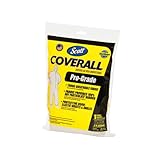 Kimberly-Clark Scott 72424 Pro Grade Fabric Coverall with Hood, Disposable, Elastic Cuff, 2X-Large, 