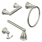 Moenl|#Moen KA-BRA-4-BN Moen Brantford 4-Piece Acessory Kit, Brushed Nickel, [並行輸入品]