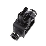 F Fityle 空気圧バルブ　6mm 1/4　遮断スイッチ　バルブ空気圧　真空プッシュ　エア継手 　　