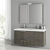 Nameeks ans205 ACF 47 "壁マウントVanity Set with木製キャビネット、セラミック上部Wi、 ACF ANS205-637509930776
