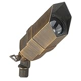 Best Quality Lighting LV18AB Finished Outdoor Up Light with Clear Glass Shade, Bronze [並行輸入品]