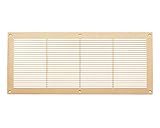 軒天換気グリル 標準（網なし）ホワイトクリーム SK-NPN-150x400 新協和