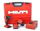 Hilti 03482659 SIW 18-A 3/8-Inch CPC 18-volt Cordless Impact Wrench and Impact Resistant Case with 3
