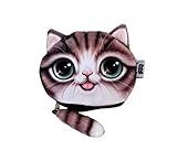 MISS LIN の子猫ガマ口 財布短い豪華なの4色 ( レディース 財布 小銭入れ ） (コーヒー色)