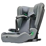 カーメイト(エールベベ) チャイルドシート ジュニアシート ISOFIX R129 1歳頃から使える パパットR ST ナチュラルグレー ジ