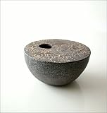 花瓶 一輪挿し おしゃれ 花器 和風 信楽焼 和陶器ベース コロン [soh1951]