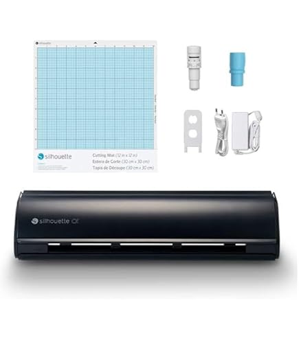 Silhouette Cameo 5 カッティングマシン 12インチ　セット Amazon.co.jp: Silhouette シルエット シルエットカメオ5アルファ 12