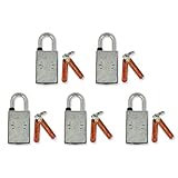 Madol磁気Padlock Set of 5 ( 920 C ) Keyed Diffrent