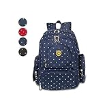 YuHan Baby Diaper Bag Travel Backpack Handbag Large Capacity Stroller Blue Dot by YuHan