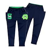 PANCY 子供服 ロングパンツ キッズ 子ども 春 秋 綿 長ズボン スウェットパンツ パンツ 男の子 女の子 ベビー 裏毛 おしゃれ カジュアル ファッション 可愛い 動物柄 恐竜 プレゼント 4