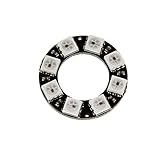 IPOTCH 電球　開発ボード　8ビット　WS2812 5050 RGB 　LED リング　ラウンド　飾り　