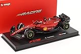 ブラーゴ 1/43 フェラーリ F1-75 #16 シャルル・ルクレール 2022 Bburago FERRARI Charles Leclerc ダイキャストモデル 36831L [並行輸入品]