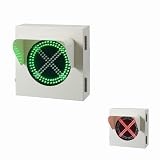 ○×LED型信号灯 AC100V・200V共用 DST-201 竹中エンジニアリング