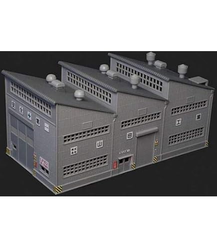Amazon | グリーンマックス Nゲージ 着色済み 工場付属設備 (B) 2605