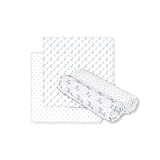 LASSIG レッシグ モスリン おくるみ X Large (２枚入り) (レイラ ライトブルー)