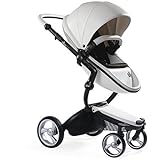 Mima Xari Stroller Authorized Seller (Black Chassis, Snow White Seat, Black Starter Pack) [並行輸入品]