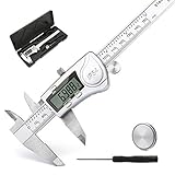 デジタルノギス 内径/外径/深さ/段差測定 150mm 鋼製 大画面ディスプレイ付