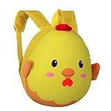 Eldori リュック サック 幼児 キッズ 子供 用 女の子 男の子 大容量 多機能 可愛い 犬 動物 ベビー リュック 幼稚園 保育園 お散歩 入学 入園 通園 誕生日 (イエロー)