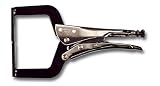 Grip-On 134-12 12-Inch Steel C-Clamp Locking Pliers [並行輸入品]