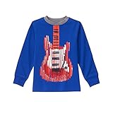 Gymboree Big Boys' Long Sleeve Guitar Tee Surf the Web XS [並行輸入品]