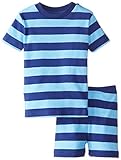 新しいJammies Baby Boys '有機ベビーパジャマShort Setストライプネイビー カラー: ブルー