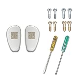 [サンニシムラ] 鼻パッド 形状記憶 シルバー 大