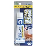 セメダイン 浴室・外壁・タイル用強力接着剤 タイルエース 白色 P50Ml CA-330
