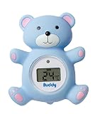 Visiomed Buddy Multi-Function Bath Thermometer (Color May Vary) by Visiomed