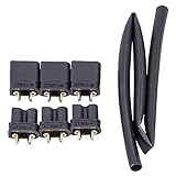 [DCI Guns] 黒いXT30タイプコネクター オス(M)メス(F)3ペア