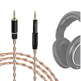 Geekria Apollo 5N 単結晶銅表面に銀メッキ アップグレード ケーブル ゼンハイザー Sennheiser HD620S HD599 HD550 HD505 等 ヘッドホン 対応 バランスライン 4芯 (2.5mmプラグ 120cm)