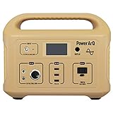 SmartTap ポータブル電源 PowerArQ コヨーテ タン (626Wh/174,000mAh/3.6V/正弦波 100V 日本仕様) 車中泊 アウトドア キャンプ 防災 災害 電気毛布 夜釣