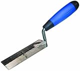Bon 11-933 Pro Plus 6-Inch by 2-Inch Carbon Steel Margin Trowel with Comfort Grip Handle by BON