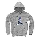 500レベルのラリー・ドビーKids Youth Hoodie – Cleveland野球ファンギア野球の殿堂の公式ライセンス – ラリー・ドビー文字B グレイ