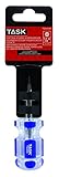 Task Tools T50404C 1/4-Inch Slotted Elite Acetate Hard Grip Screwdriver, 1-1/2-Inch Stubby [並行輸入品]
