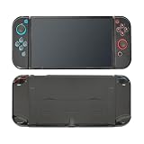Ryo YXL Switch 有機EL 対応 保護 ケース Joy-Con カバー 分離式 3点セット スイッチ 有機ELモデル 用 保護 カバー 装着簡単 PC製 ハード 耐衝撃 switch有機EL スイッチ有機ELモデル 対応 ケース ブラック