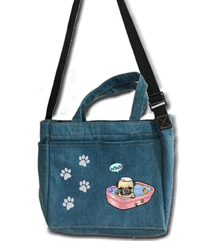 Amazon.co.jp: デニム ショルダーバッグ ファスナー付/内ポケット外