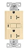 Eaton TRAFCI20V 20 Amp Tamper Resistant AFCI Receptacle, Ivory Finish [並行輸入品]