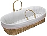 Baby Doll Bedding Bedding Forever Mine Moses Basket, Pink by BabyDoll Bedding