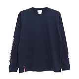 COLOR COMMUNICATIONS LONG SLEEVE カラーコミュニケーションズ 長袖Tシャツ CENTURY SLEEVE 紺,XL